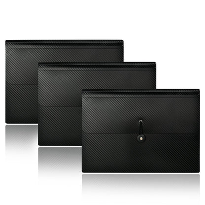 Cesil 13 Pockets Accordian File Organizer with Tabs Expanding File Folders