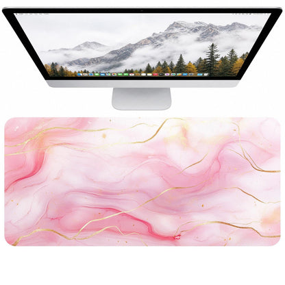 Leather Desk Mat, Desk Pad for Keyboard and Mouse Large Mouse Pads for Desk
