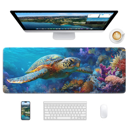 Mouse Pad 31.5x11.8in Large Desk Mat Non-Slip for Office