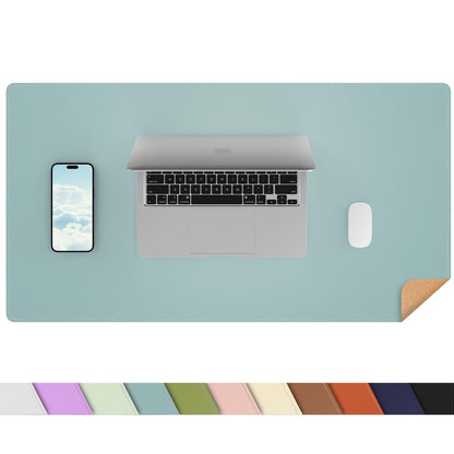 AFIING Large Desk Mat, 47" x 17", Black