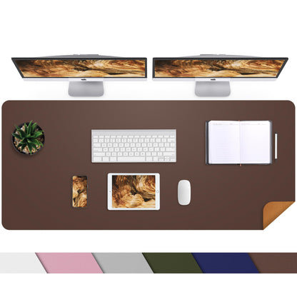AFIING Large Desk Mat, 47" x 17", Black