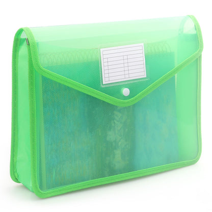 Tamaki Plastic Expanding File Folder, Fit Letter/A4 Size, Black, 1 Pack