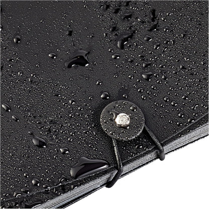 Amazon Basics Expanding Organizer File Folder for Documents, Letter Size, 13 Pockets, Waterproof, Black & Gray, 2-Pack